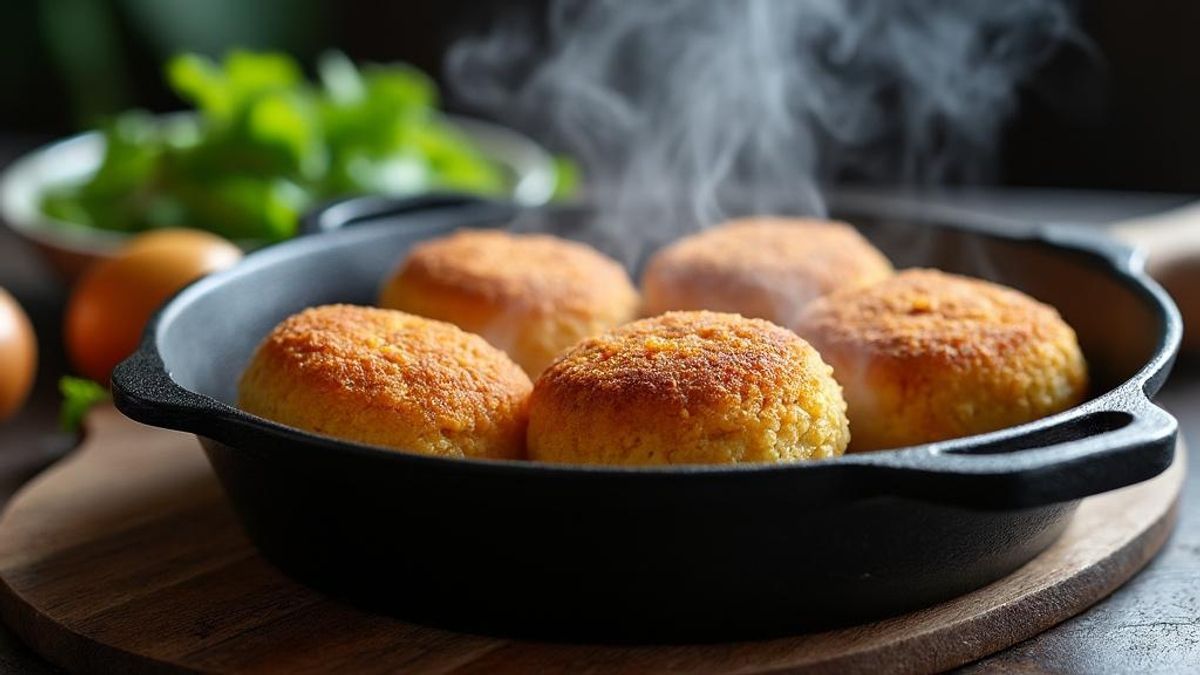 Ces croquettes de blettes et pommes de terre, croquantes &agrave; l&rsquo;ext&eacute;rieur et fondantes &agrave; l&rsquo;int&eacute;rieur
