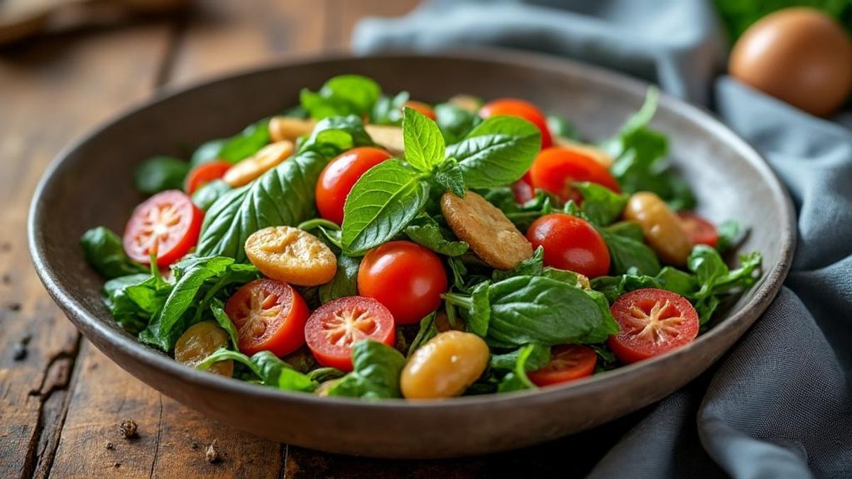 Les plaisirs d&rsquo;une salade fra&icirc;che au chou blanc, poulet et noix de cajou, parfaite pour un d&eacute;jeuner sain et gourmand