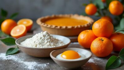 Les secrets d&rsquo;une tarte meringu&eacute;e aux cl&eacute;mentines pour un dessert &eacute;quilibr&eacute; entre douceur et acidit&eacute;