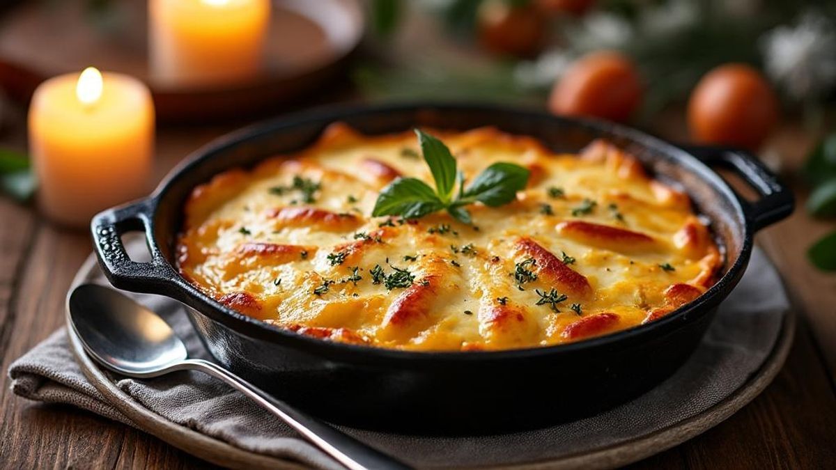 Une tartiflette aux endives &agrave; d&eacute;guster sans mod&eacute;ration, pour un hiver doux et savoureux