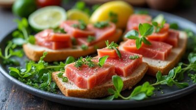 Faites voyager vos papilles avec des recettes autour du thon en bo&icirc;te, ketchup et jambon blanc
