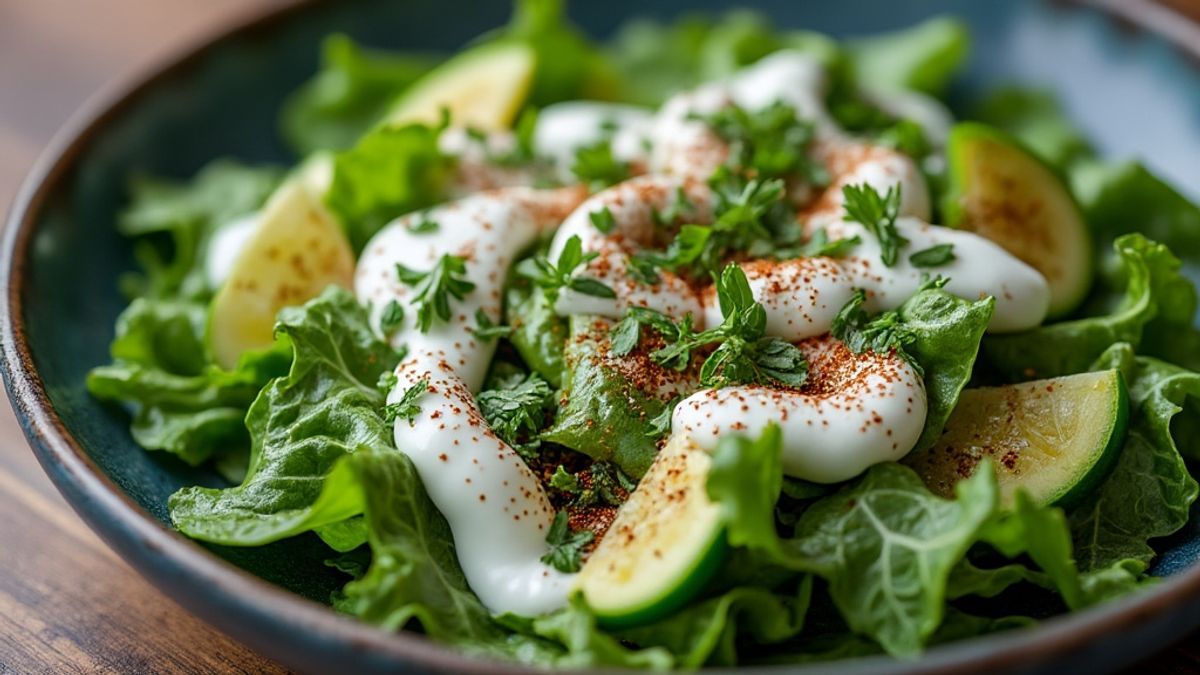Ce que vos salades gagnent en saveurs et en douceur avec des sauces sans vinaigre ni citron