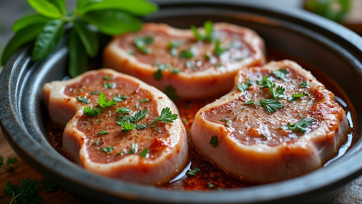 Ces astuces pour une c&ocirc;te de porc au four pleine de go&ucirc;t, facile &agrave; pr&eacute;parer et toujours r&eacute;ussie