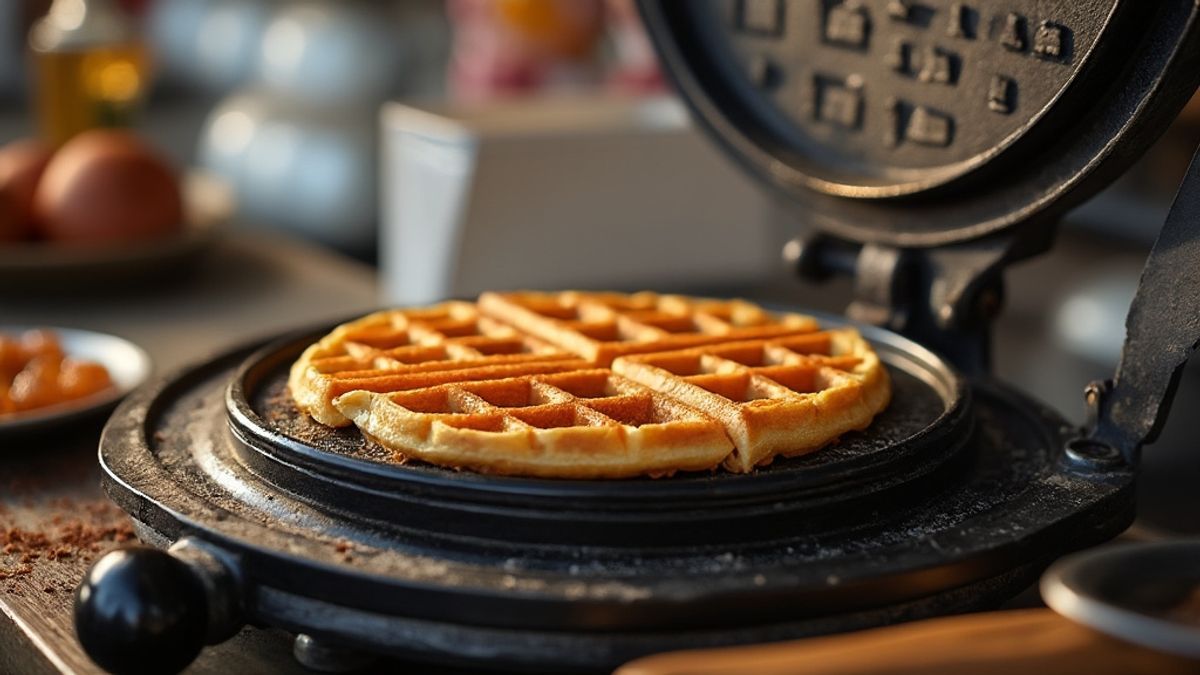 Ces gaufres croustillantes &agrave; la f&ecirc;te foraine pour &eacute;veiller vos sens et &eacute;merveiller vos convives