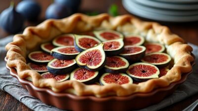 Ces recettes simples pour une tarte aux figues pleine de douceur et d&rsquo;&eacute;motions partag&eacute;es