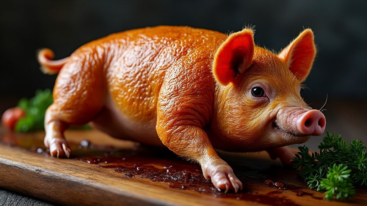Comment allier tradition et modernit&eacute; dans les accompagnements d&rsquo;une cuisse de cochon au lait