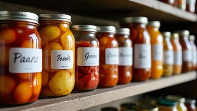 La m&eacute;thode s&ucirc;re pour st&eacute;riliser vos bocaux et assurer une conservation optimale de vos aliments