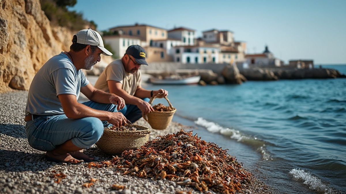 Le go&ucirc;t unique de la favouille, crabe vert proven&ccedil;al au c&oelig;ur des repas conviviaux