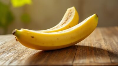 Les apports caloriques d&rsquo;une banane sans peau selon sa maturit&eacute; et sa vari&eacute;t&eacute; expliqu&eacute;s clairement