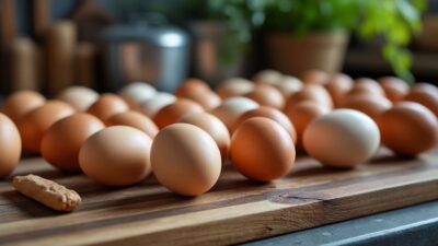 Les poids des blancs d&rsquo;&oelig;ufs expliqu&eacute;s pour que vos pr&eacute;parations soient toujours r&eacute;ussies et savoureuses