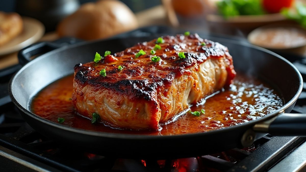 Les secrets d&rsquo;une cuisson ma&icirc;tris&eacute;e du r&ocirc;ti de porc au four pour une viande toujours fondante et douce