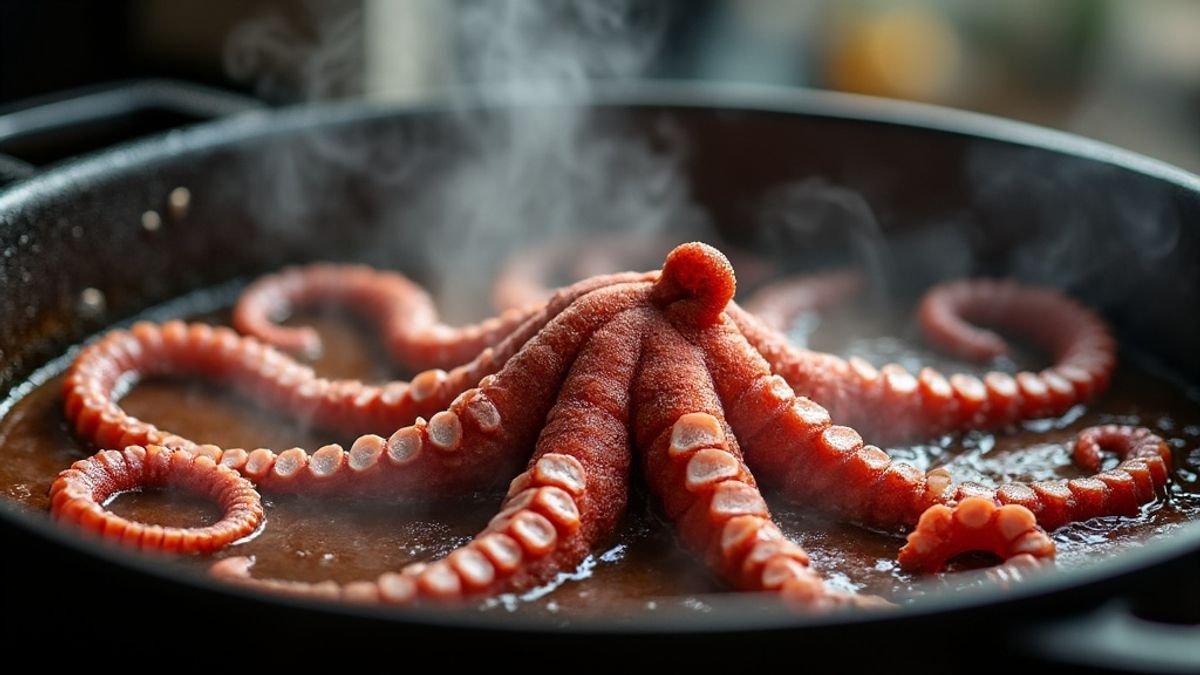 Les &eacute;tapes essentielles pour pr&eacute;parer un poulpe frit croustillant, tendre et riche en saveurs