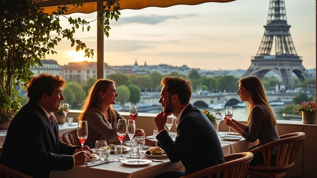 Les terrasses de restaurants &agrave; paris qui offrent un cadre idyllique pour un repas avec vue