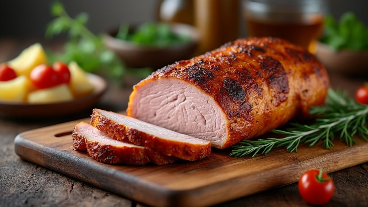 Ma&icirc;trisez la cuisson du r&ocirc;ti de porc &agrave; l&rsquo;air fryer pour un repas savoureux, tendre et pr&ecirc;t en un clin d&rsquo;&oelig;il
