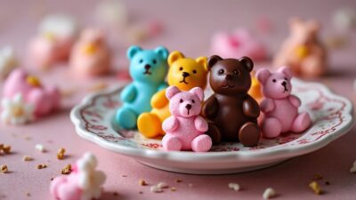 Ma&icirc;trisez la recette des nounours chocolat guimauve au c&oelig;ur fondant pour un d&eacute;lice assur&eacute;